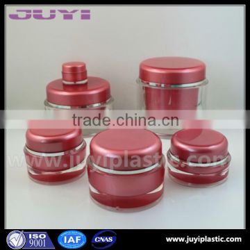 face cream jar acrylic color cosmetic packaging