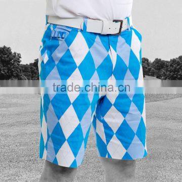 latest design sublimated golf shorts