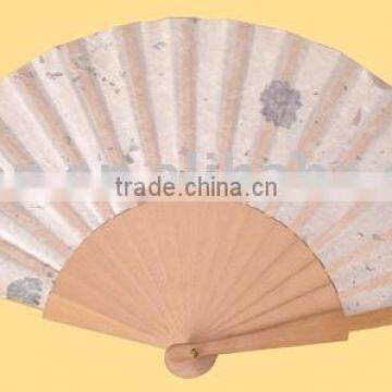 wooden fan