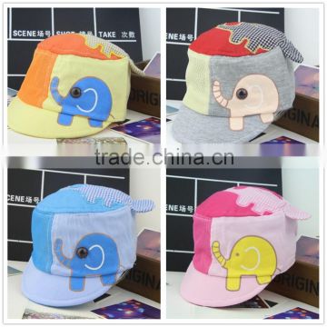 Small Size Children Short Brim Cap Hat With Good Quality, Promotional Baby Hat Hot Sale