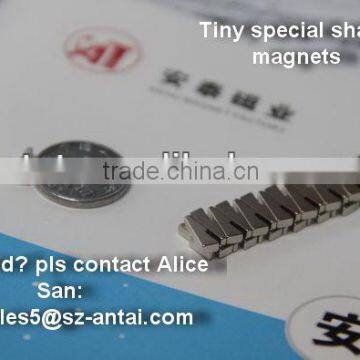 Sintered rare eath tiny neodymium magnet