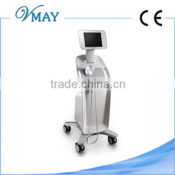 HIFU Ultrasound Machine / Ultrasound HIFU 7MHZ Slimming Machine / Liposonic Slimming Machine FU-18S Forehead Wrinkle Removal