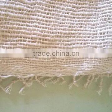 White Scarf and Shawl Genuine Naturally Dyed Colour Handmade Handcraft Weaving Scarfs & Shawls From Thailand photo-3