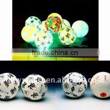 luminous football | Self-luminiferous/Photoluminiscence football