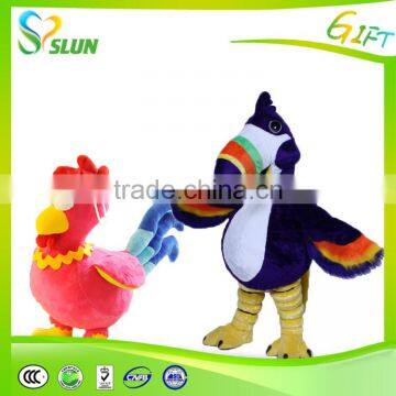 Promotiononal Logo Customized Soft Plush Mascot Toy