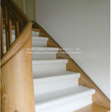 White Sticky Floor Protecting Polyester Felt photo-2