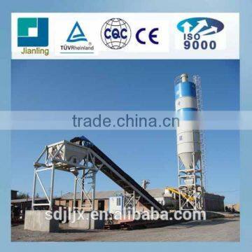 large throughput HZS50 concrete batching plant for sale