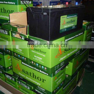 2016 New Price DIN55 MF Automotive Battery for mf Car Battery Wholesale photo-2