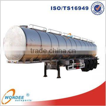 45m3 Liquid Oxygen Tank LPG Liquid Nitrogen CO2 Storage Tank Semi Trailer for Sale photo-2