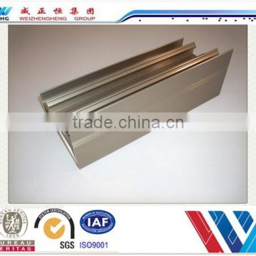 China manufacturing free sample aluminum extrusion,aluminum profile for sliding wardrobes