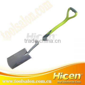 Stainless Steel Border Spade/Plastic handle