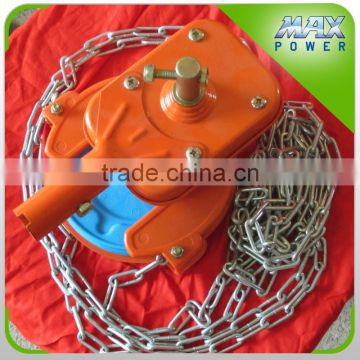 manual hand winch for sun shade curtain