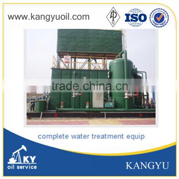 complete water treatment equip