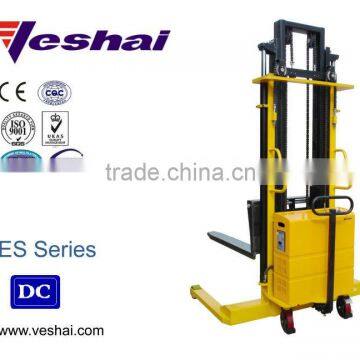 CE 1ton Semi Electric pallet stacker VH-ES-100/45 for warehouse