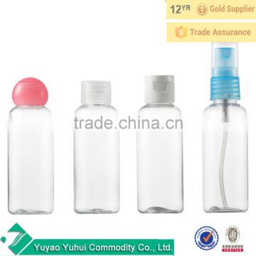 50ml clear PET Plastic Mini Dispensing Bottle