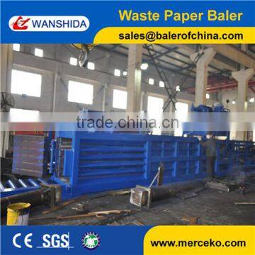 China Manufacturer Horizontal Waste Paper PET Bottom and Plastic Film Baler for Sale photo-2