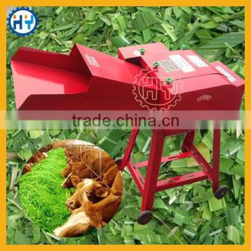 Small manual feeding ensiling chaff cutter for hay