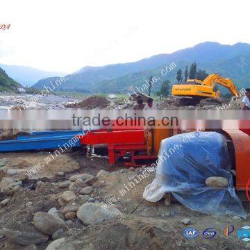 China Popular Gold Washing Plant With Good Price / Mobile Alluvial Gold Washing Machine photo-4