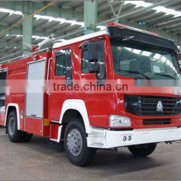 sinotruk 6*4 fire rescue vehicle