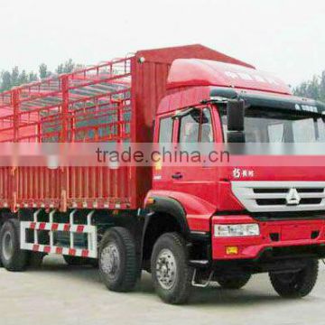 8x4 Diesel 290hp lengthen cabin Cargo Truck