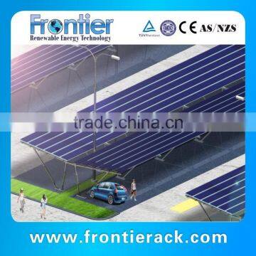 New Technology Resistance Wind Aluminum Solar Carport photo-5