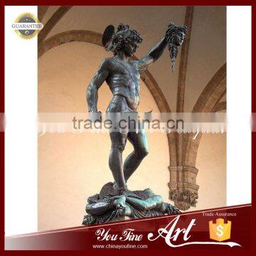 Bronze Toscano Perseus Beheading Medusa Statue for Sale