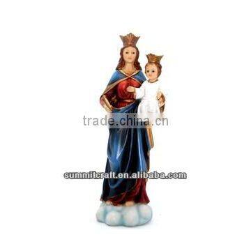 Polyresin Mary's son unique baptism souvenirs Christian gift