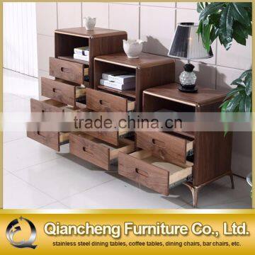 Living Room Furniture Two To Four Wood Cabinet With Drawers photo-2