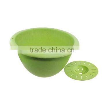 High standard Environmental bamboo fiber powder hanging flowerpot