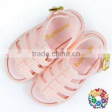 Baby Girls Pink Summer Soft Shoes Adjustable Beach Sandal Baby Girl Shoes photo-2