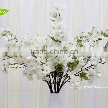 GNW BLB-CH1605015 Cheap Wedding Decoration Ivory White Silk Artificial Cherry Blossom for Sale photo-2