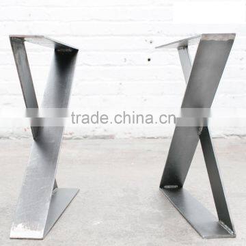 16 Inch Flat Steel ZX Metal Wood Table Leg,iron Table Base,wholesale Table Feet photo-4
