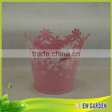 Factory Directly Sale Modern Customized Metal Flower Plant Pot photo-5