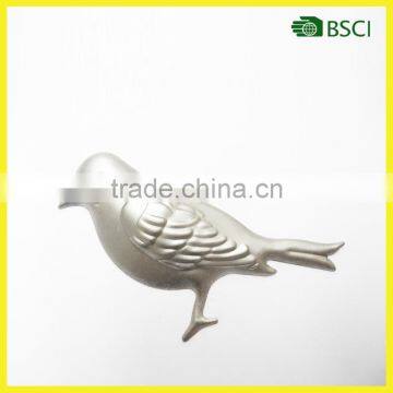 YS15B006 bird casting small metal parts flower pot decoration components and parts