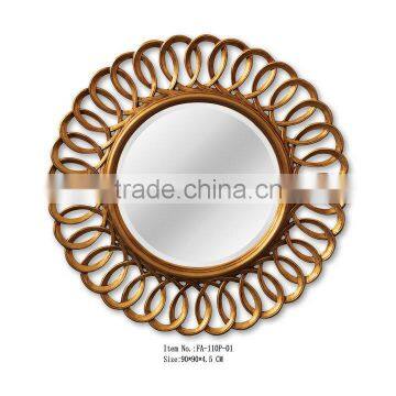 Round Decorative Wall Mirror for Hotel Living Room FA-110P-01 photo-2