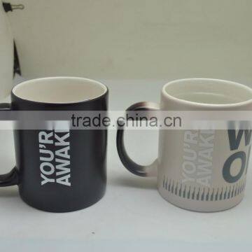 Promotional Design Changing Color Ceramic Cup photo-4