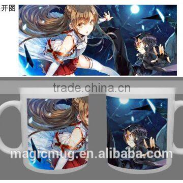 11oz Unique Gift Ceramic Magic Mug With Customized Design photo-2