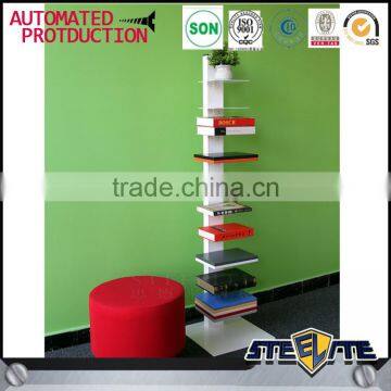 Commercial Furniture Metal 10 Layers Living Room Bookcase Tree Shape photo-5