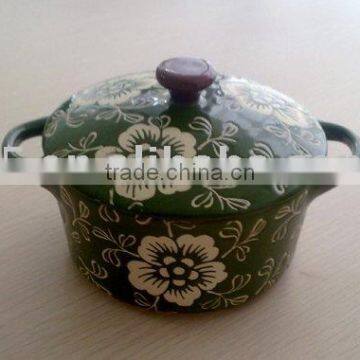 New design handpainted mini casserole