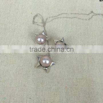 AAA 9-10 mm Purple Freshwater Pearl Necklace and Earring Sets photo-3
