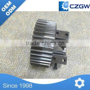 Customized Aluminum and Steel CNC Machining Gear photo-3