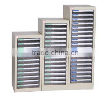 A4 Size Lockable Plastic Drawer Filing Cabinet photo-3