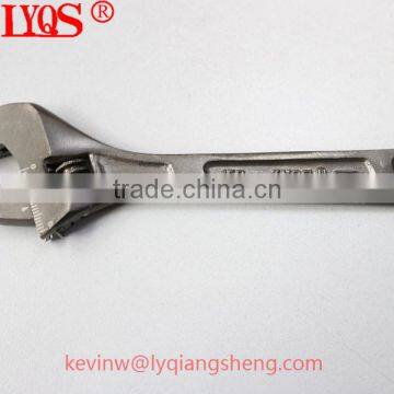 Black nickel plating adjustable wrench size