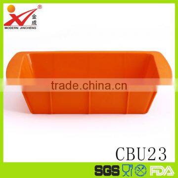 CBU23 FDA Rectangle silicone cake mould/ Pie pan
