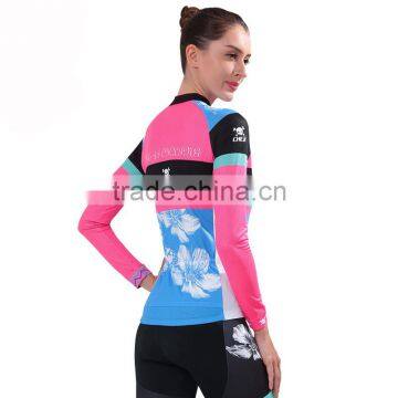 Women Customized Riding Jersey, Dri Fit Cycling Clothes