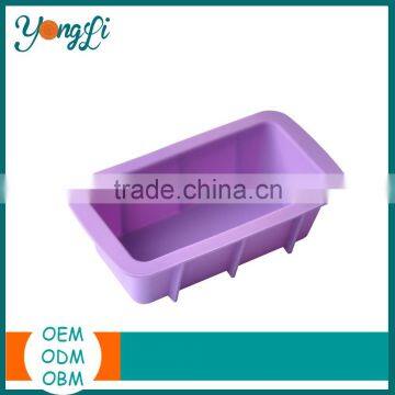 Handmade Silicone Washer Safe Rectangle Loaf Shape Cake Pan
