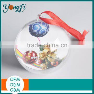 Plastic Christmas Bauble Decoration Shopping Mall