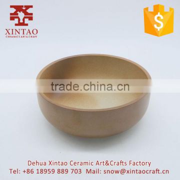 Popular Bowl Shaped Ceramic Succulent Plant Flower pot