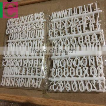 12 x 18 Wooden Letterboard Plastic Letters Black Felt From China photo-5