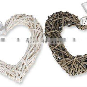 decorative wicker heart